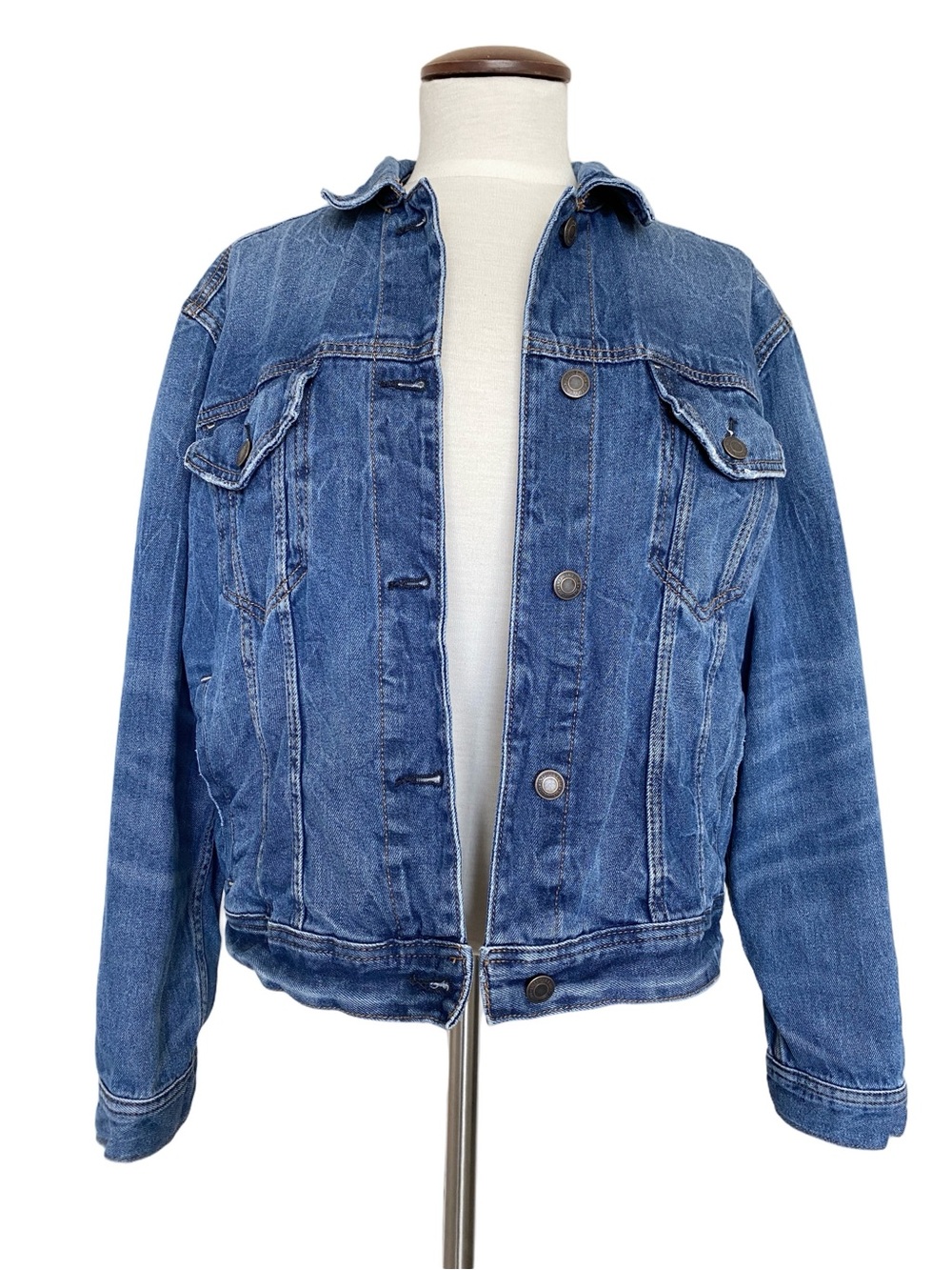 American Eagle Outfitters Denim Jacket Sz L